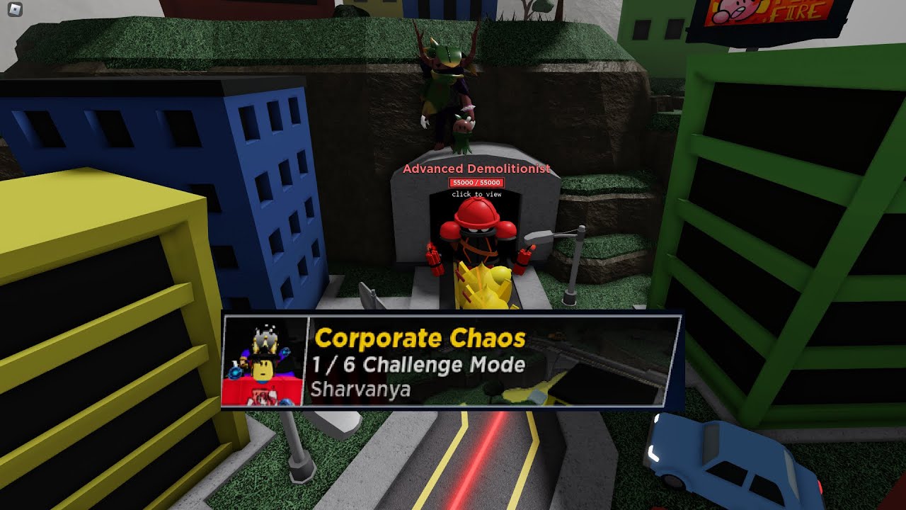 Corporate Chaos Medium Solo Tower Heroes