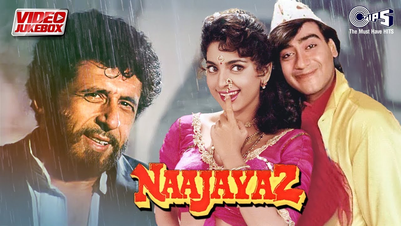 Naajayaz Movie Songs - Video Jukebox | Ajay Devgn, Juhi Chawla | Barsaat Ke Mausam Mein | 90's Hits