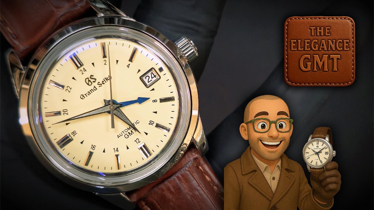 The Elegance GMT  | Grand Seiko-Inspired Seiko Mod with Timeless Class