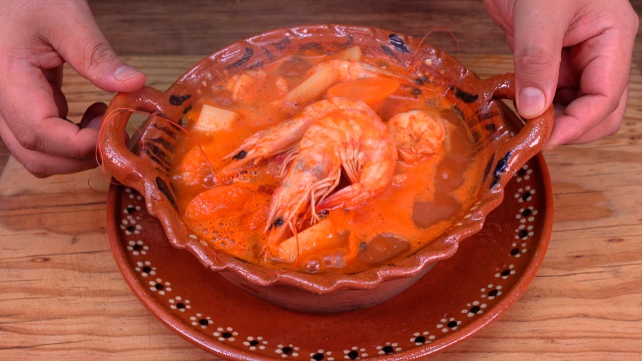 Como Hacer Caldo de CAMARÓN Fácil y con Mucho Sabor | Lleva una SALSA SECRETA