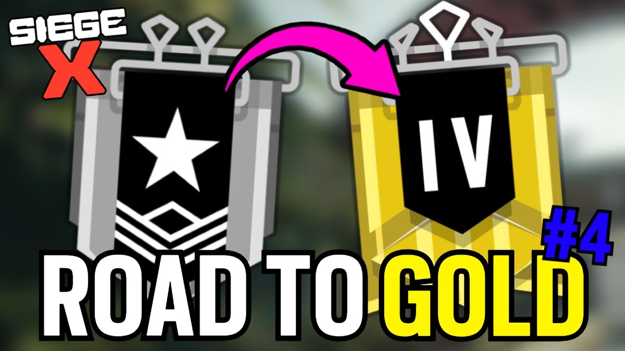 I Finally Reached Gold Rank | Rainbow Six Siege (Ranked)