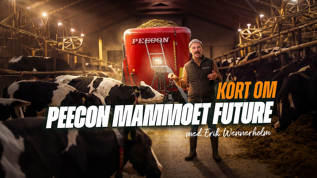 Fodermixer - Peecon MEGA Mammoet Future - fr&aring;n 27 till 70 kubik