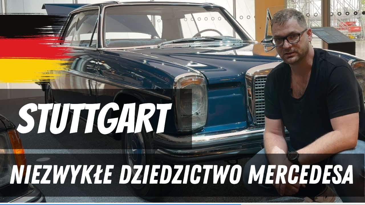 Mercedes W114 280C z bliska &ndash; wyjątkowa wizyta w Muzeum Mercedesa (Stuttgart)