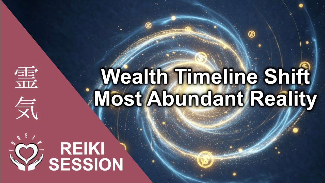 Reiki Wealth Timeline Shift [Manifest Most Abundant Reality]