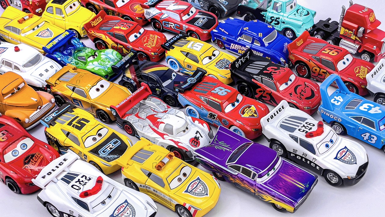 Disney Cars Toys Review | Disney Pixar Cars Waku Waku Drive