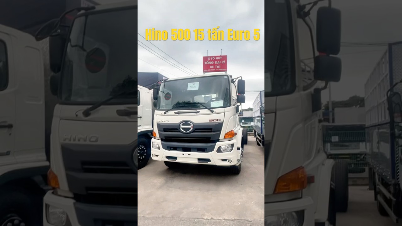 Hino 500 15 tấn Euro 5 mới về #hino15tan #hinofl #maiphatxetai