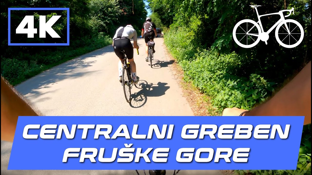 Centralni greben Fruške gore - Biciklom (4K)