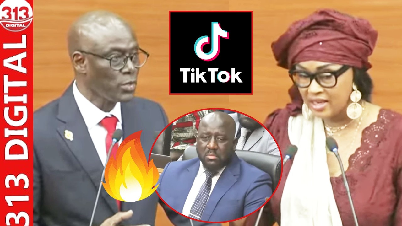 «Ay mak nek ci TikTok bi di…» Maïmouna Bousso députée Pastef lance des piques à Thierno A. Sall