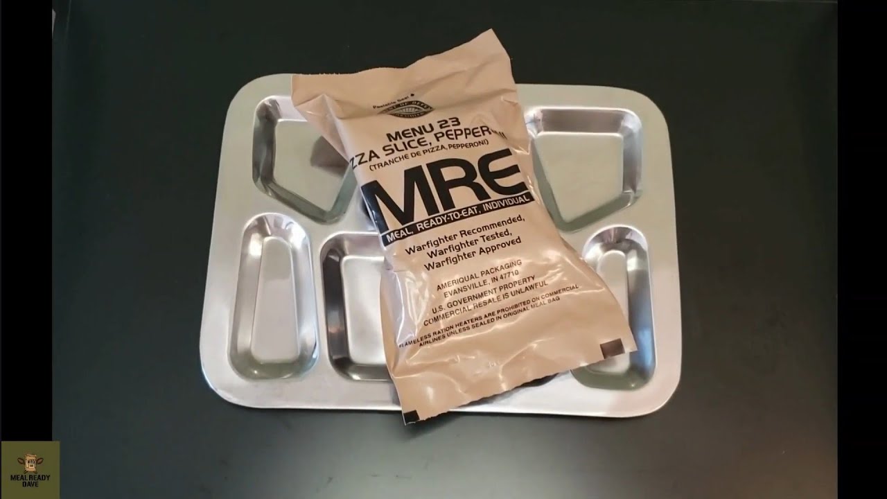 "US MRE Menu 23 Review 🍕 | The Famous Pepperoni Pizza MRE Taste Test!"