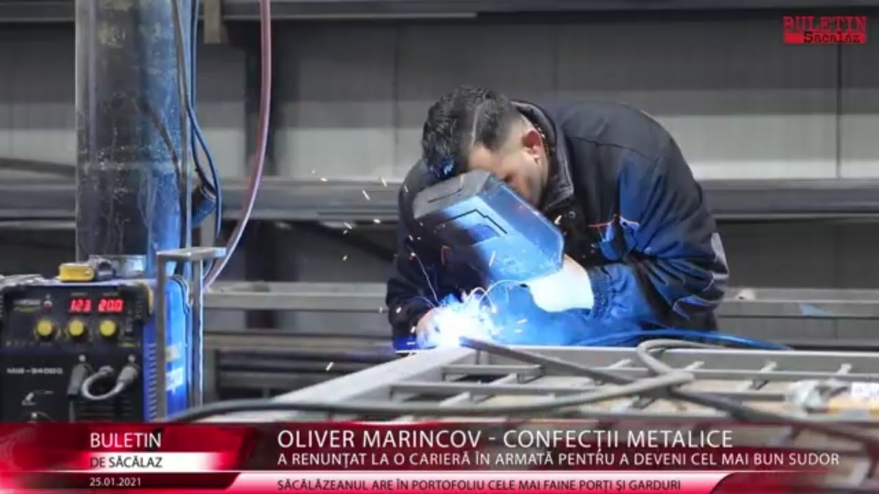 Oliver Marincov a renunțat la armată pentru a deveni cel mai bun sudor