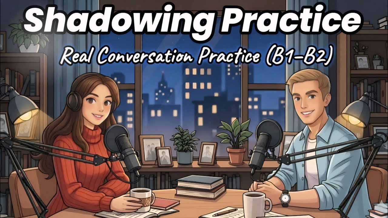 English Shadowing Practic | Speak English Naturally