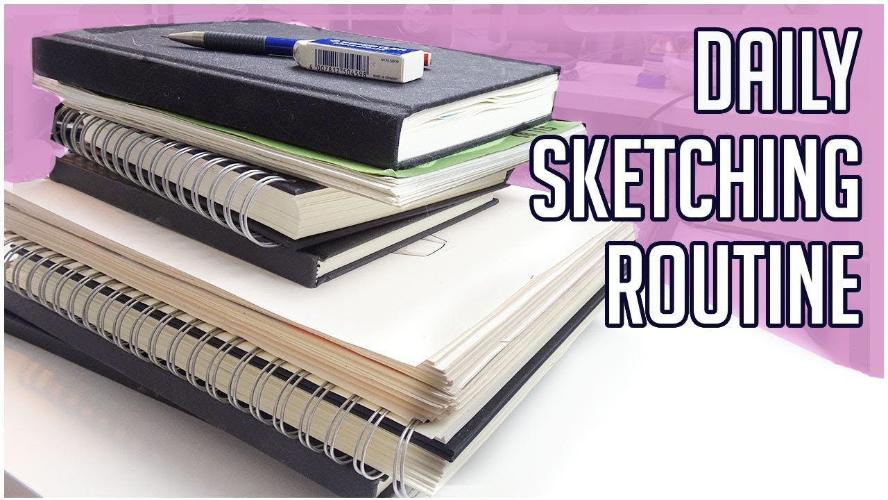 My Daily Sketching Routine 【Ideas & Tips for Beginners】