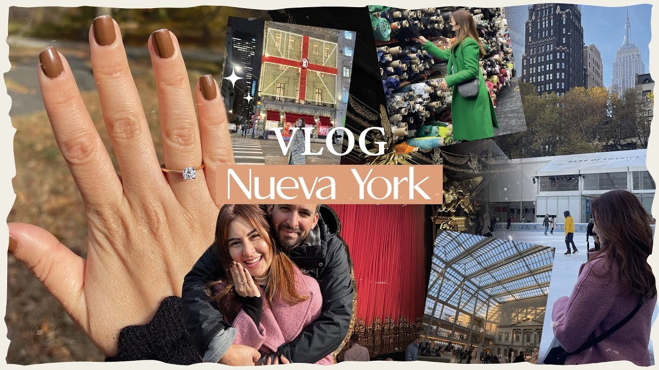 Vlog: Mi viaje a NYC y mi pedida!!