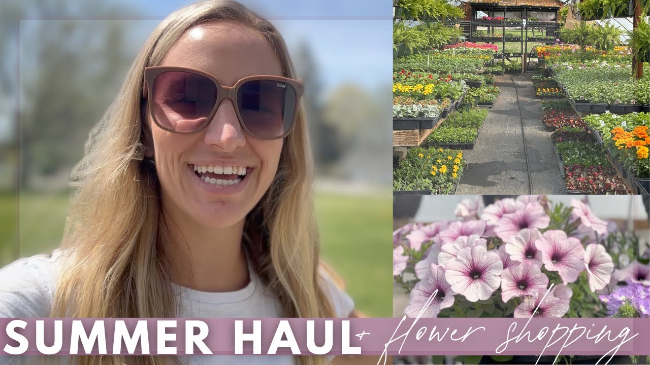 Summer Haul! ☀️ Garden shopping and new Walmart Finds 🌼