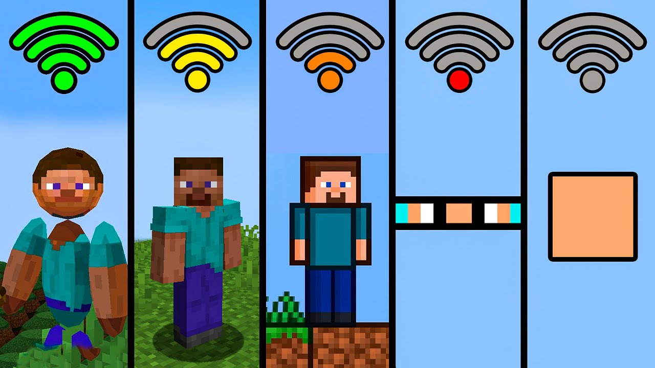 minecraft with different Wi-Fi compilation