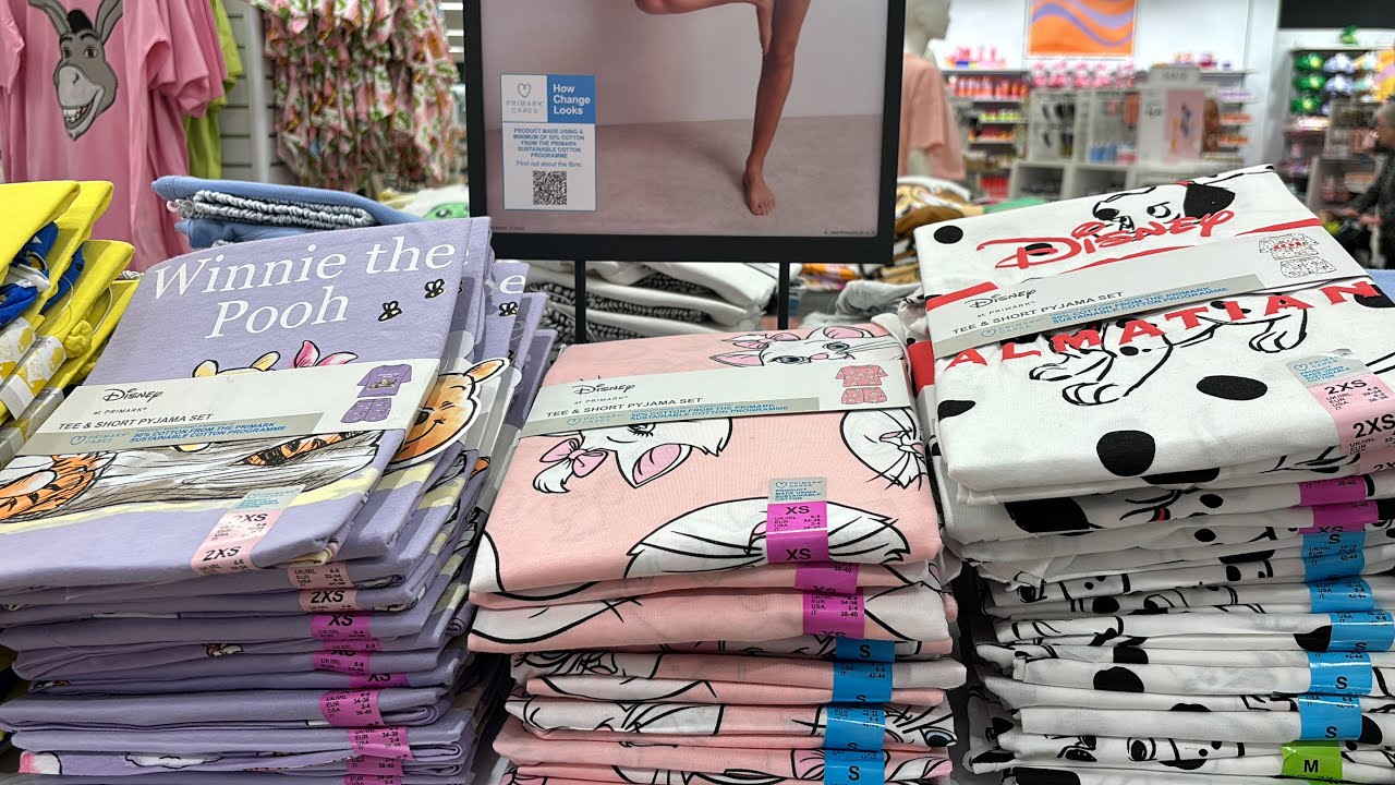PRIMARK PJ SETS AND PYJAMA NEW COLLECTION " May " 2024