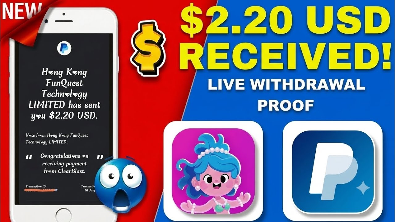 Free Best PayPal Earning App 2026! 🤑 | Payment Proof