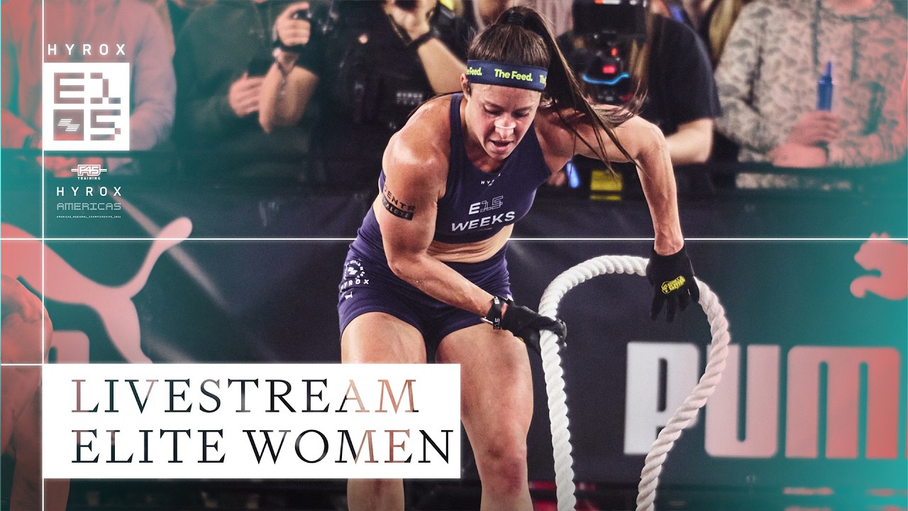 🔴 LIVE | ELITE 15 WOMEN | HYROX AMERICAS CHAMPIONSHIPS