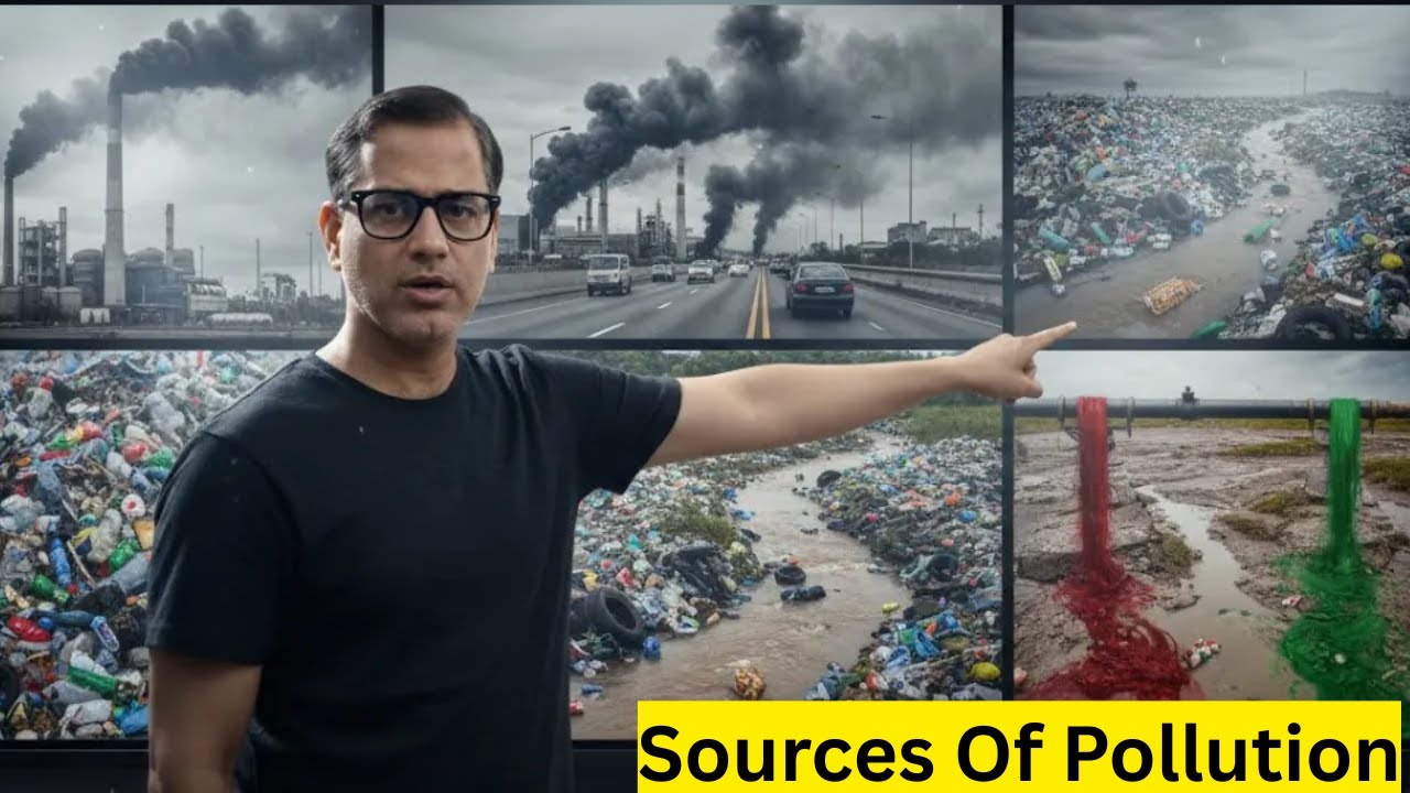 Sources Of Pollution One Shot | Pollution | ICSE Class 9 | @sirtarunrupani