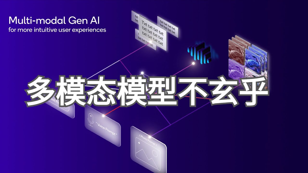 一个视频看懂多模态模型，手拆多模态模型