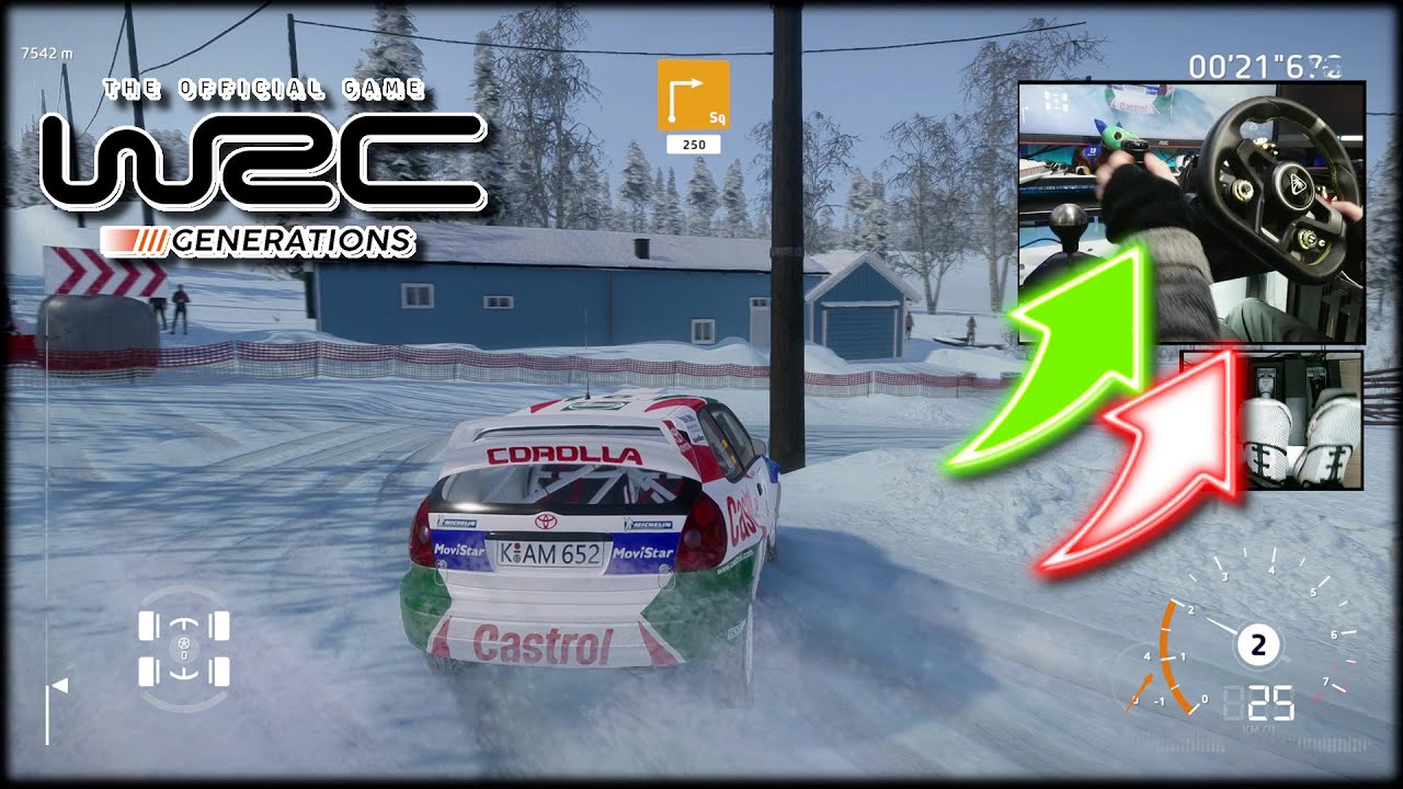 Легенды WRC Toyota Corolla и Celica Castrol, Швеция / Turtle Beach, гоночный диск VelocityOne Rac...