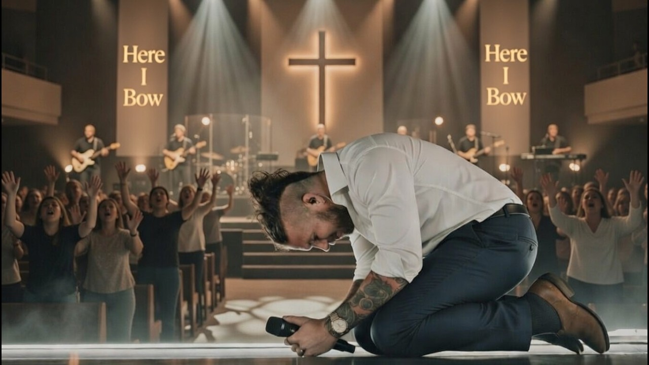 Brandon Lake - Here I Bow ( Official lyrical Music Video)