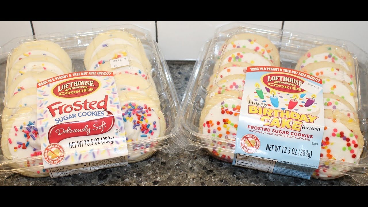 Lofthouse Delicious Cookies: Frosted and Birthday Cake Frosted Sugar Cookies Review