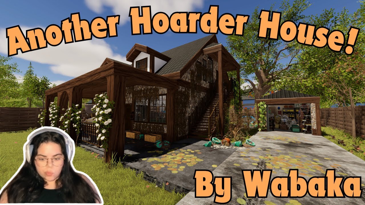 House Flipper 2 - Hoarder House 2 by Wabaka! - Speedbuild, ASMR, Custom House, Mod
