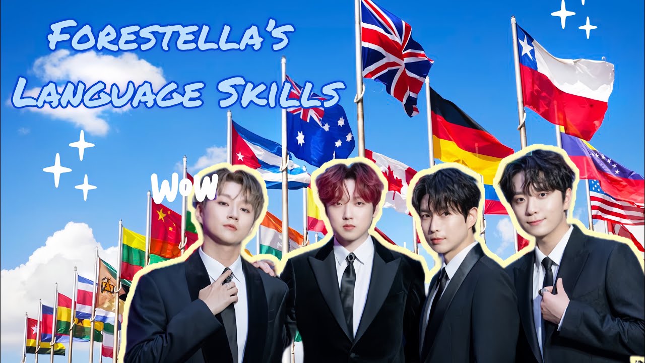 [Eng Sub] Forestella speaks in different languages compilation 