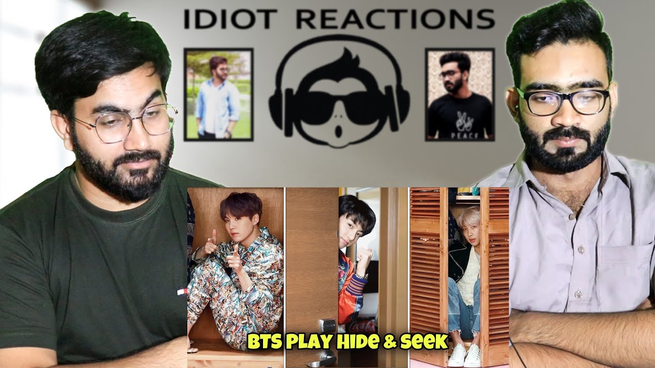Реакция пакистанцев на BTS PLAY Hide and Seek // Дубляж на хинди // Часть 1 // bts run ep135