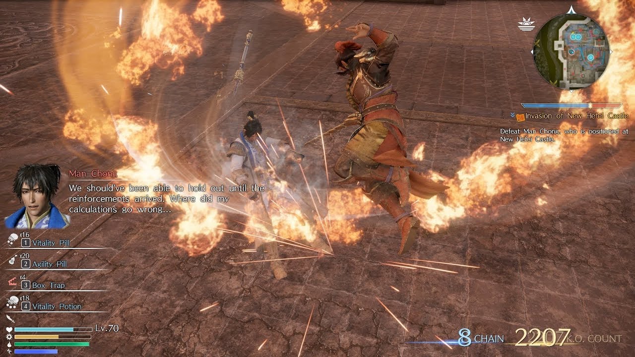 Dynasty Warriors 9 - Sun Quan's Ending - Ultimate Difficulty-Chapter 11:Invasion of New Hefei Castle