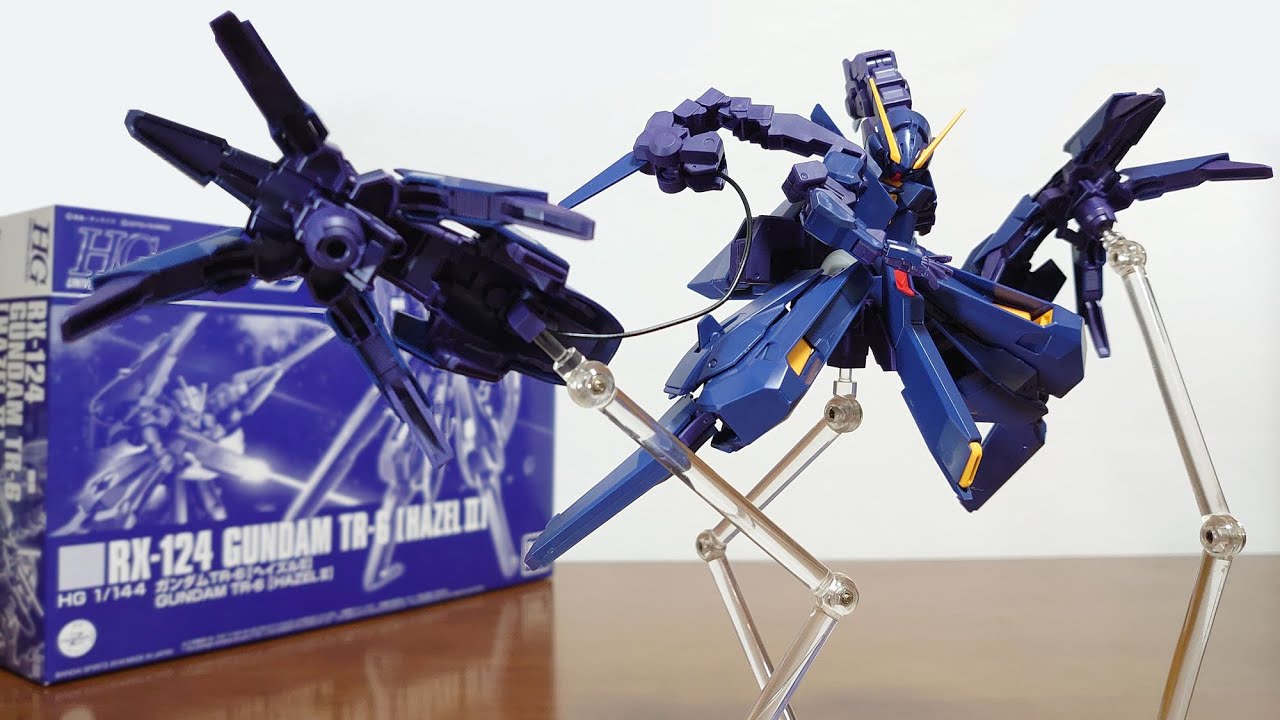 （シールドブースターを2基装備して大ボリュームに！専用のライフル＆シールドも付属！）HG 1/144 ガンダムTR-6［ヘイズルII］　レビュー
