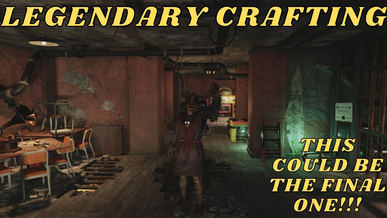 FALLOUT 76 LEGENDARY CRAFTING!! THIS COULD BE IT!!