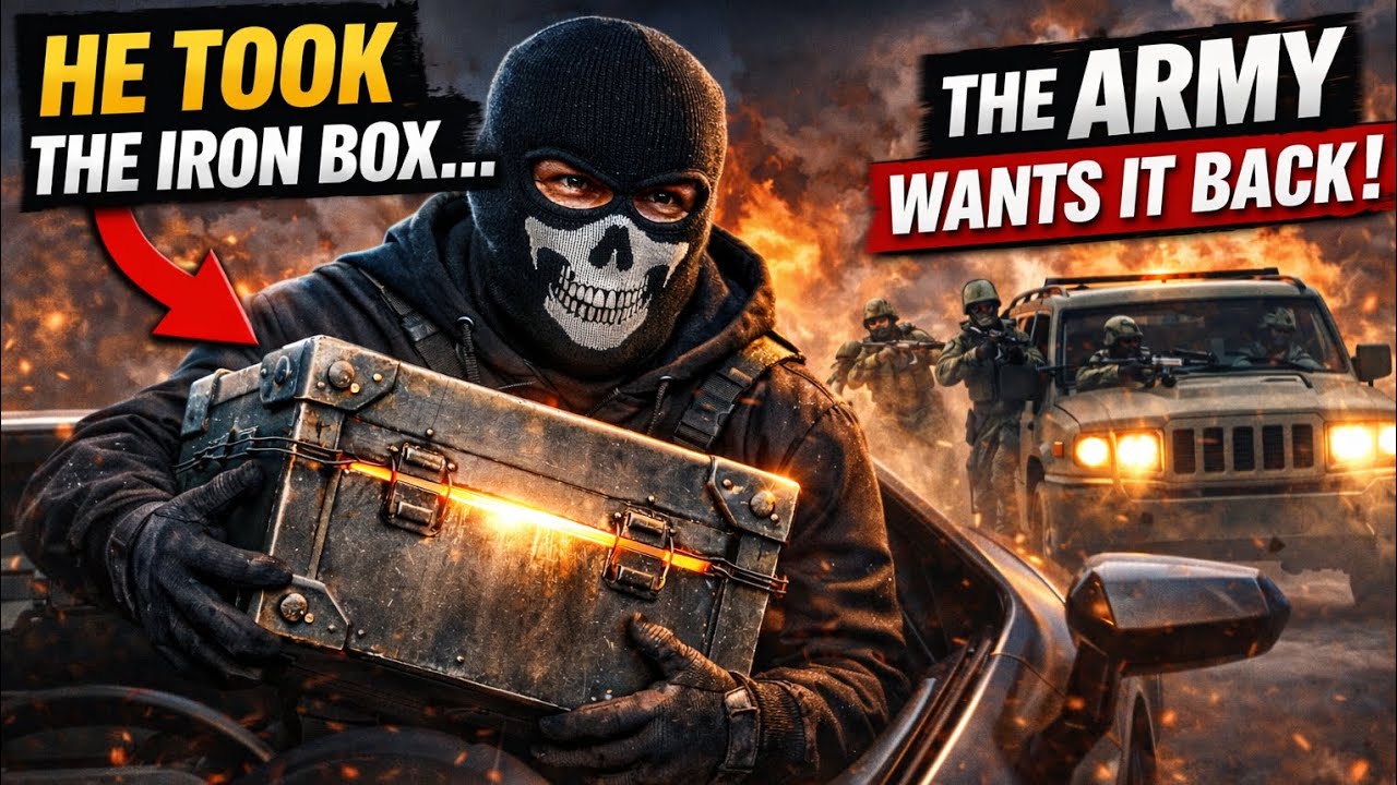 This Lamborghini Driver Took a Classified Box… Now Soldiers Want It Back | AI Short Film