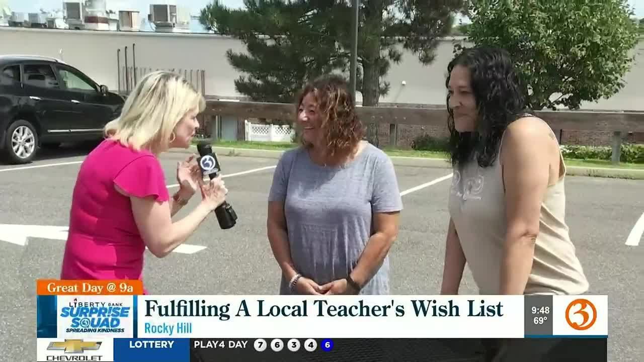 SURPRISE SQUAD: Fulfilling a local teacher's wish list