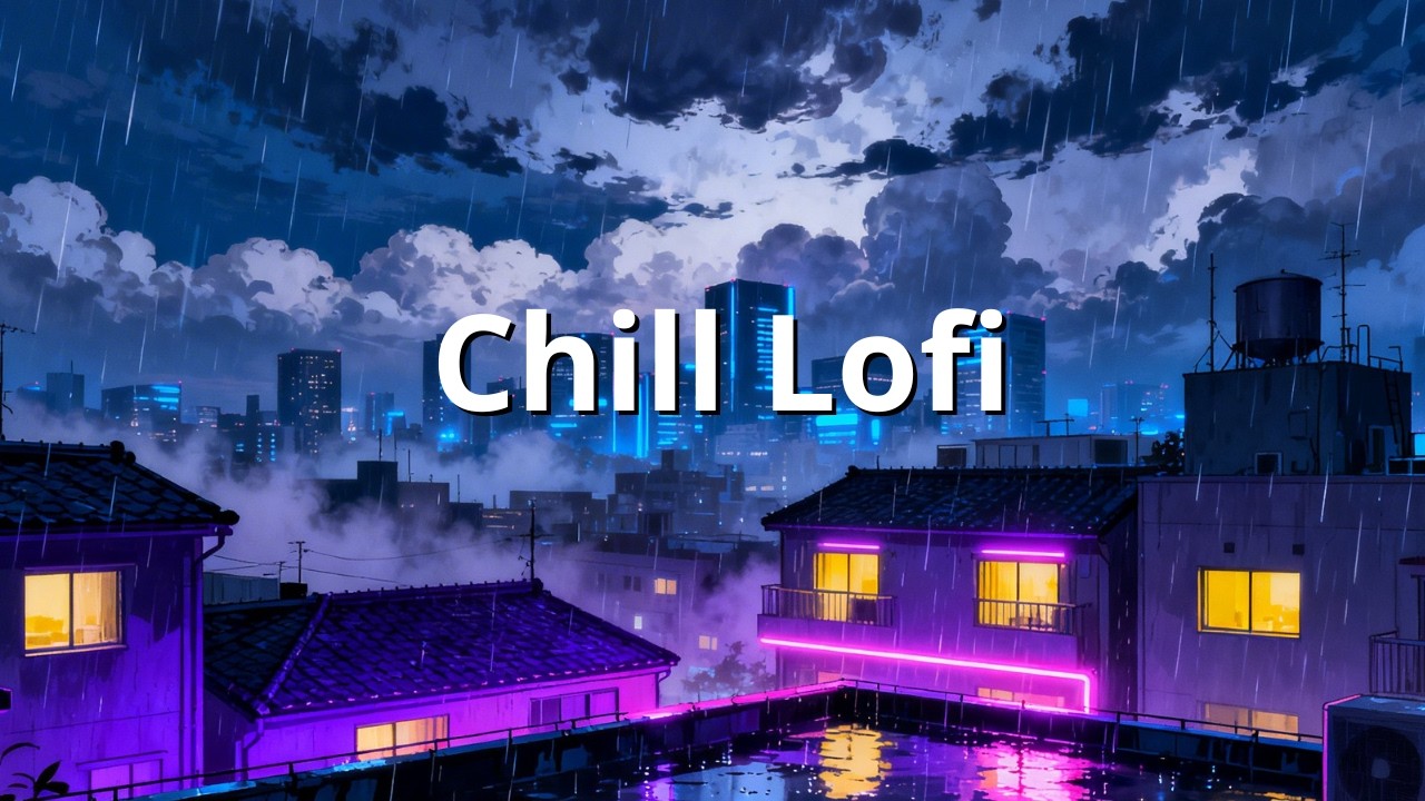 Tokyo Rain That Hits the Soul 🌧️ | 深い集中