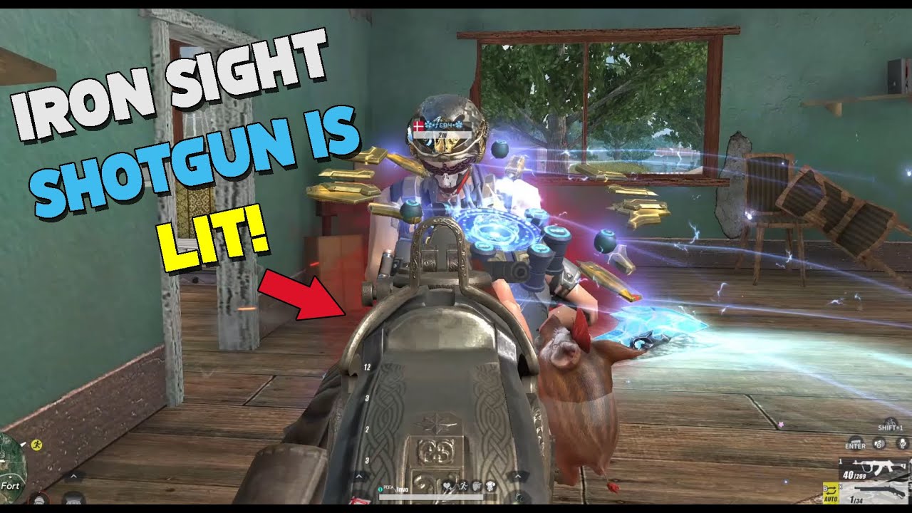 IRON SIGHT SHOTGUN TRICK IS ON 🔥🔥! 22 SQUAD KILLS (ROS GAMEPLAY)