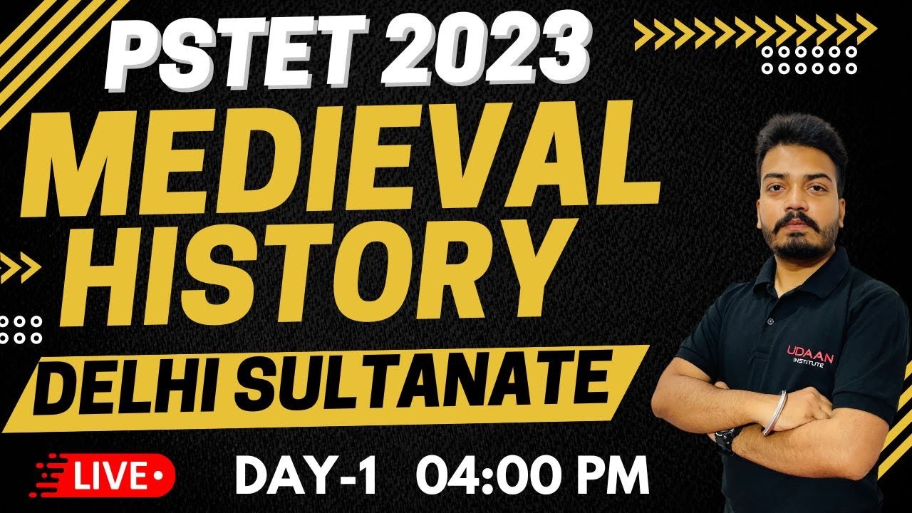 MEDIEVAL HISTORY | DELHI SULTANATE | THURSDAY | DAY-1 | 04:00 PM | UDAAN INSTITUTE BATHINDA