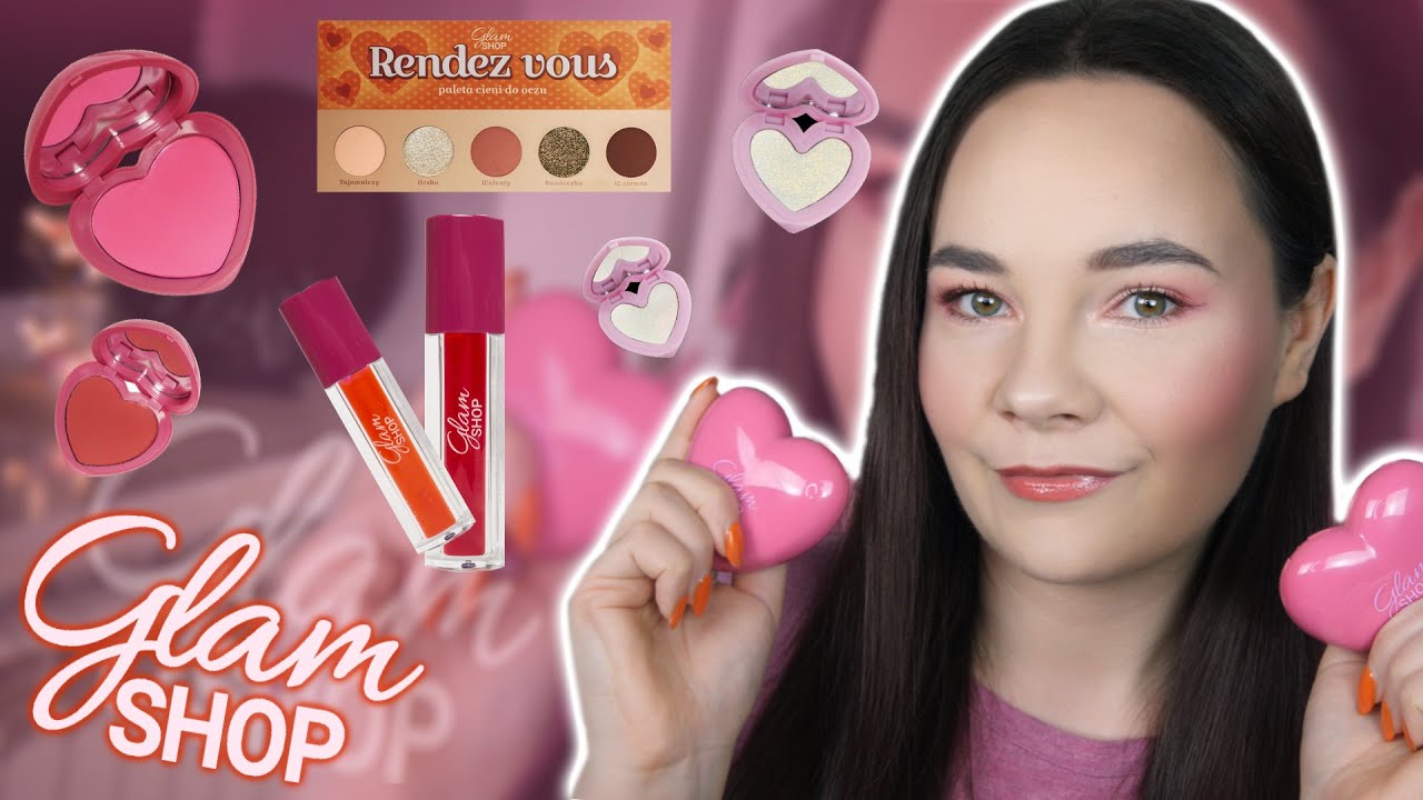 Ten RÓŻ to PRZEGIĘCIE! 😲 WALENTYNKOWA KOLEKCJA Glam Shop w AKCJI! 💕