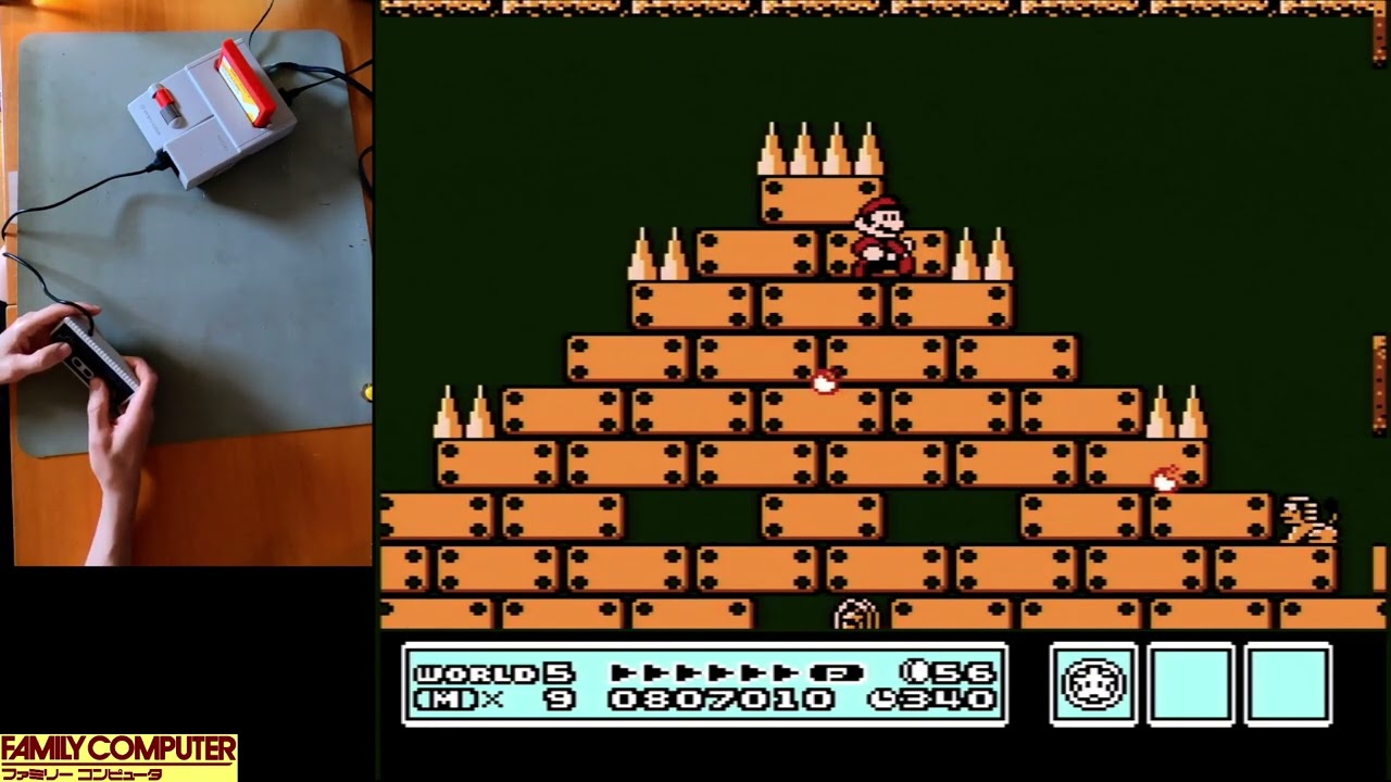 Super Mario Bros 3 MIX - World 5 - (Famicom)