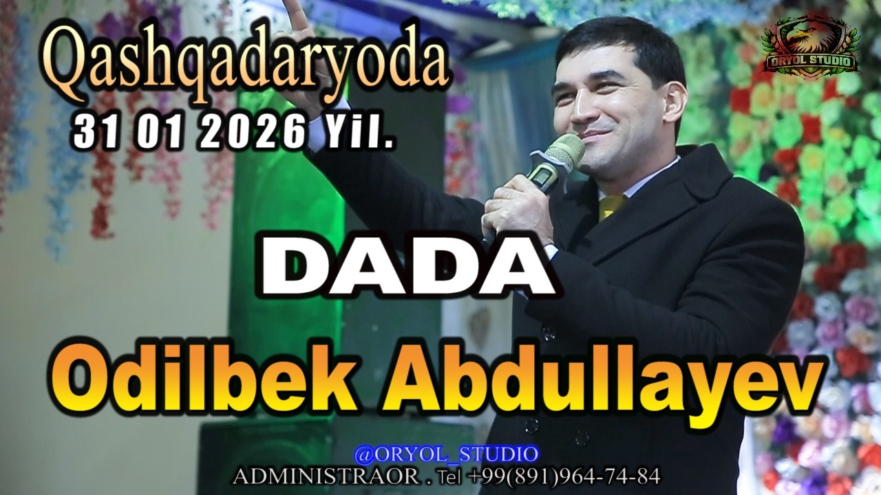 Odilbek Abdullayev Qashqadaryoda to'yda Dada 2026
