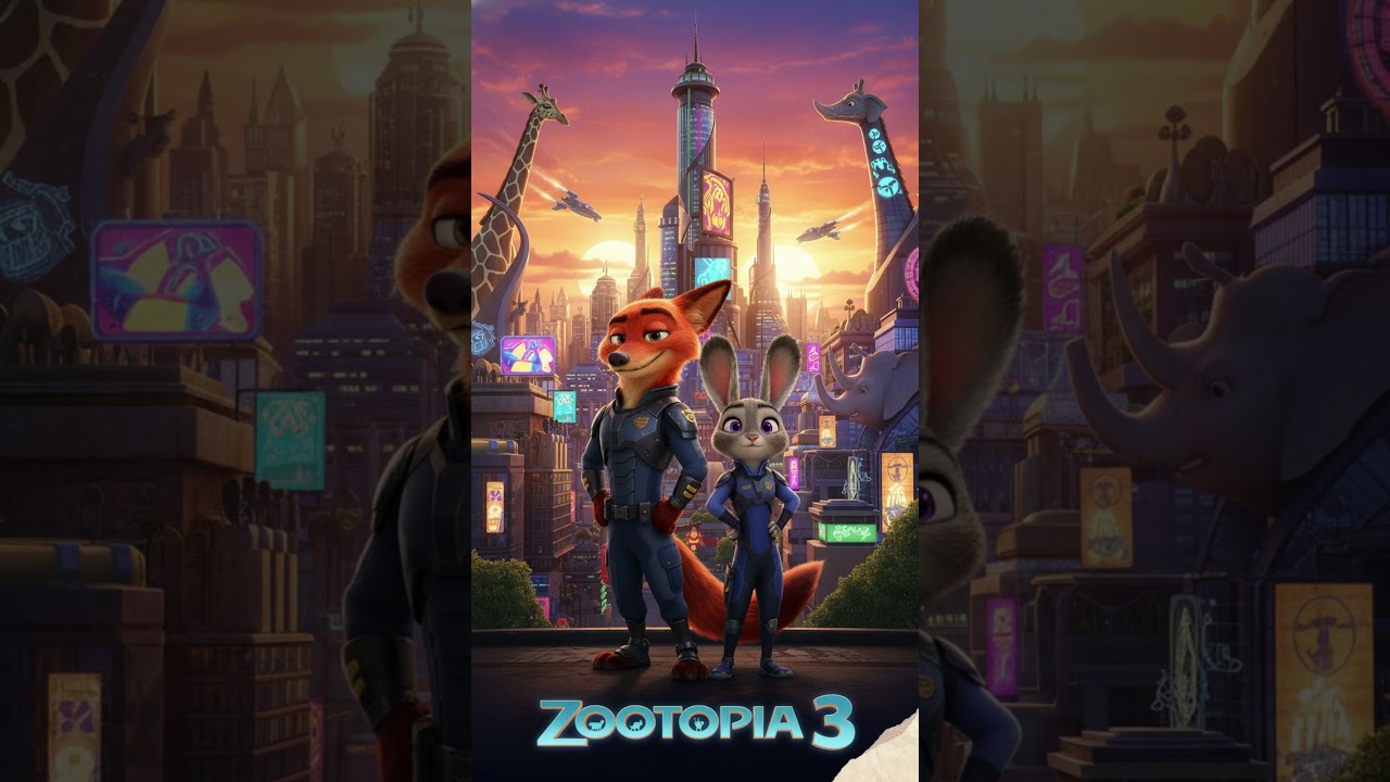 Zootopia 3 – Nick & Judy Return! Concept Look (Fan Made) 