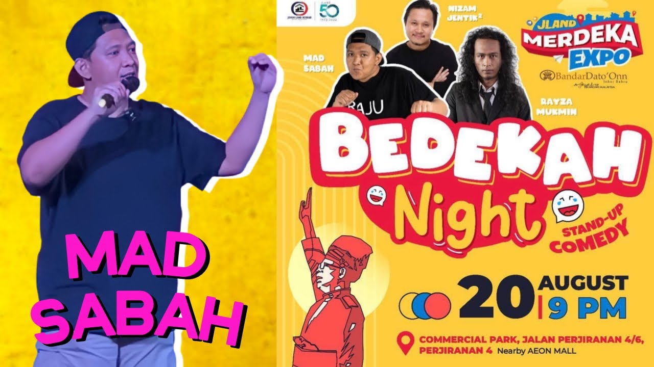 Mad Sabah - Standup Comedy (Bedekah Night)
