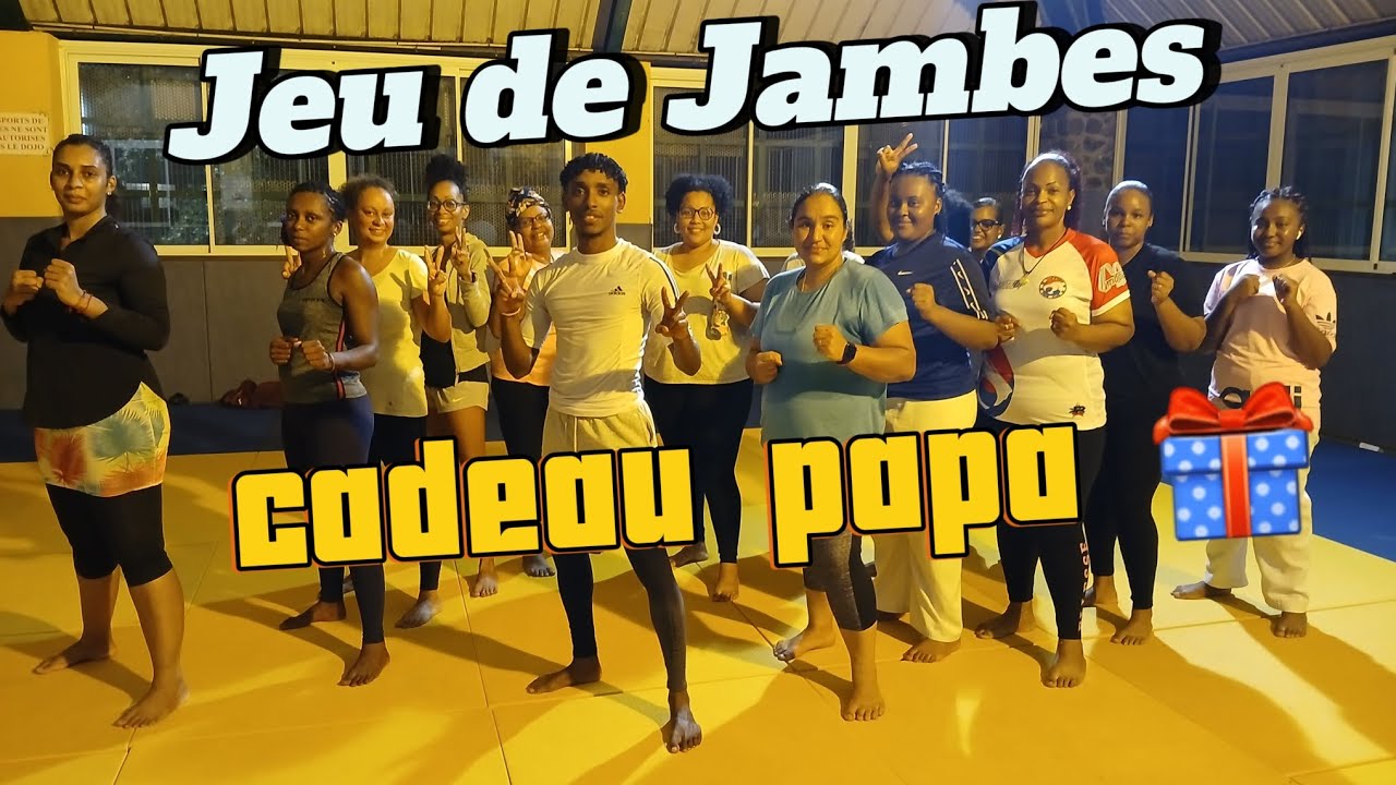 JEU DE JAMBES Cadeau papa - Chor&eacute; de danse simple @DavyOne
