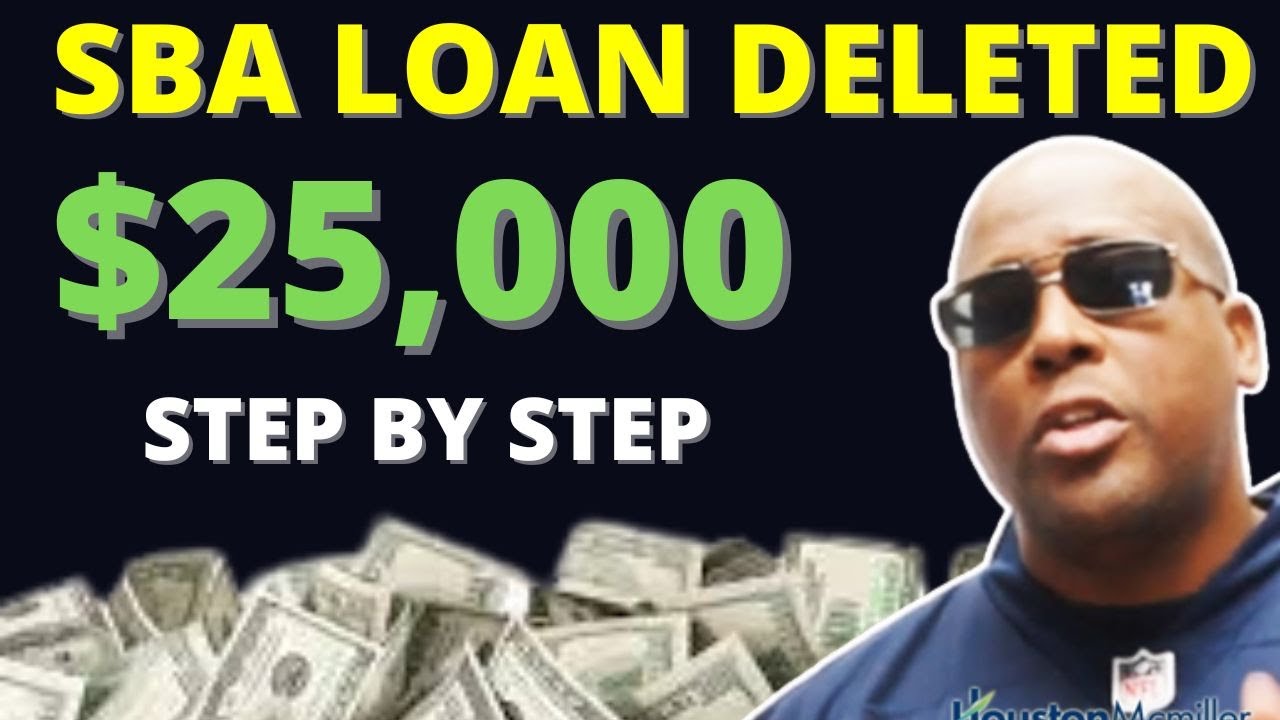 $25000 SBA EIDL Loan Deleted Step by Step | New SBA Loan Forgiveness