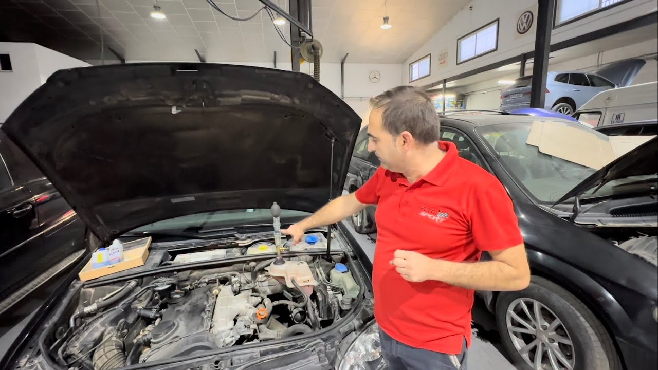 Audi A4 2.0TDI problema consumo de agua, enseñamos a detectar los problemas en la culata!!!