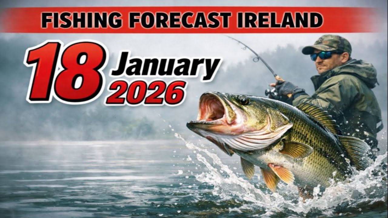 FISHING FORECAST in Ireland on 18 January 2026: Winter Tactics for Tricky Bites!
