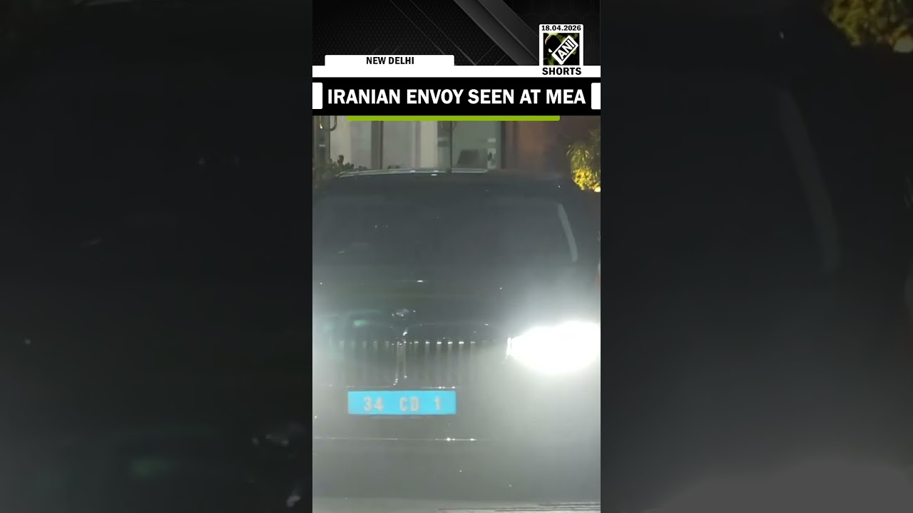 Breaking: Iranian envoy seen at MEA after reports Iranian Navy fired at Indian tankers in Hormuz