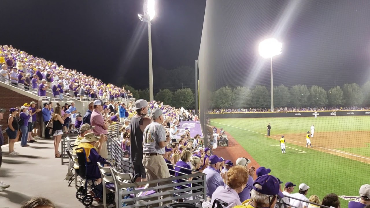 East Carolina's Alec Burleson strikes out the side with bases loaded!
