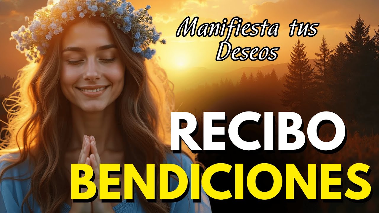 💫 RECIBO BENDICIONES | Mantra de Gratitud y Abundancia Divina
